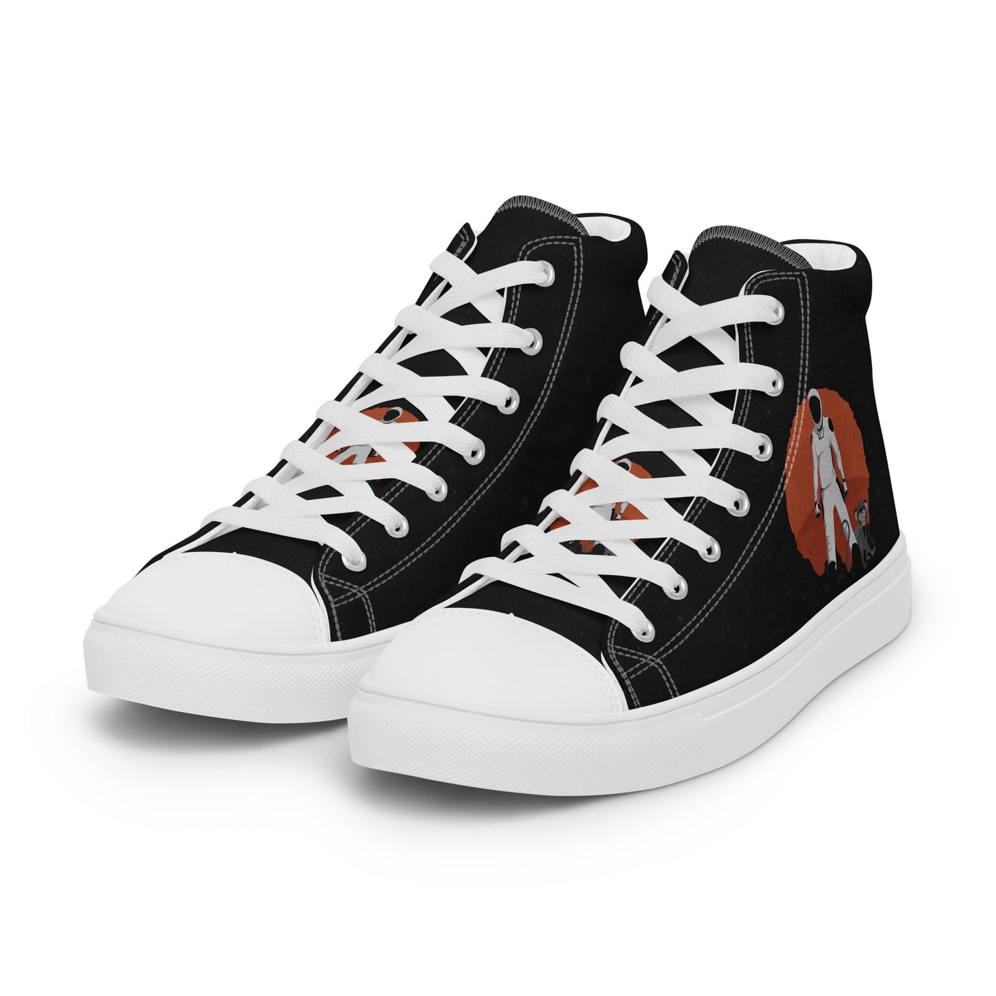 Men's Beyond Mars Edition High Top Sneakers - LuminoPlace