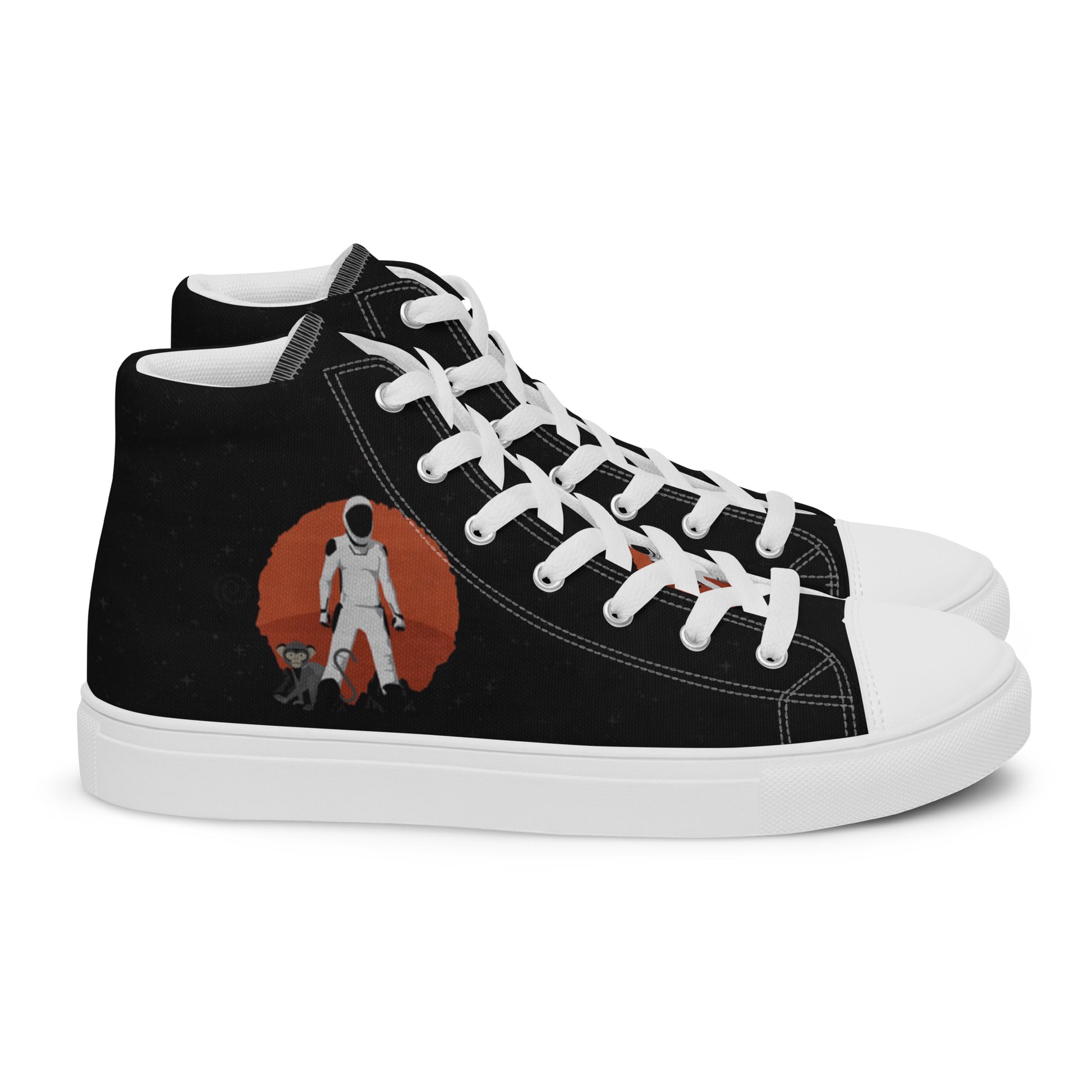 Men's Beyond Mars Edition High Top Sneakers - LuminoPlace