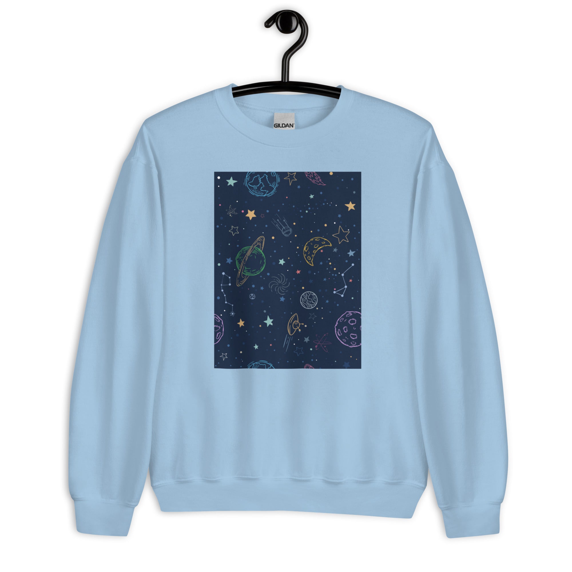 Galaxy crewneck hotsell