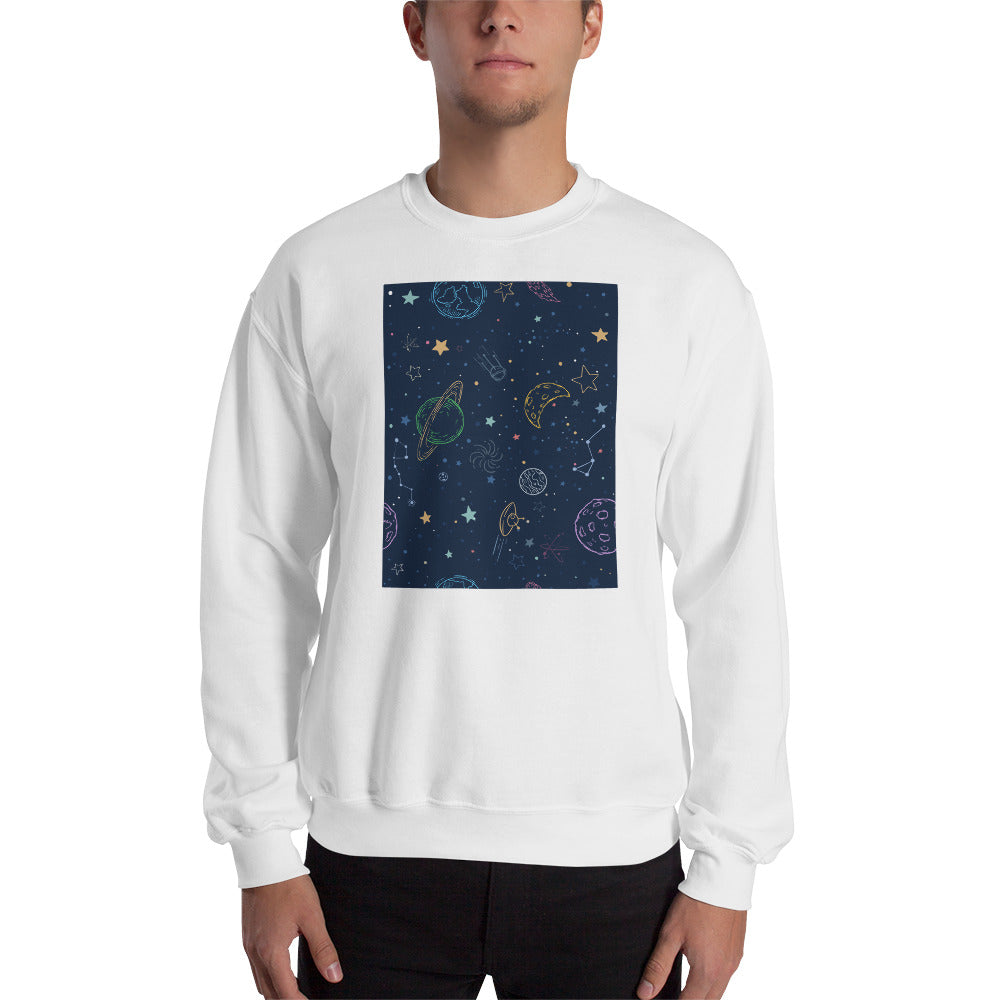 Galaxy Sweatshirt - LuminoPlace