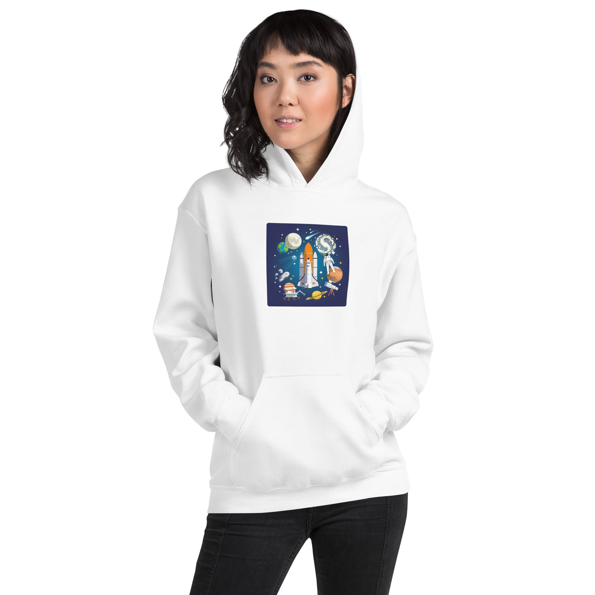 Space Exploration Starter Pack Hoodie - LuminoPlace