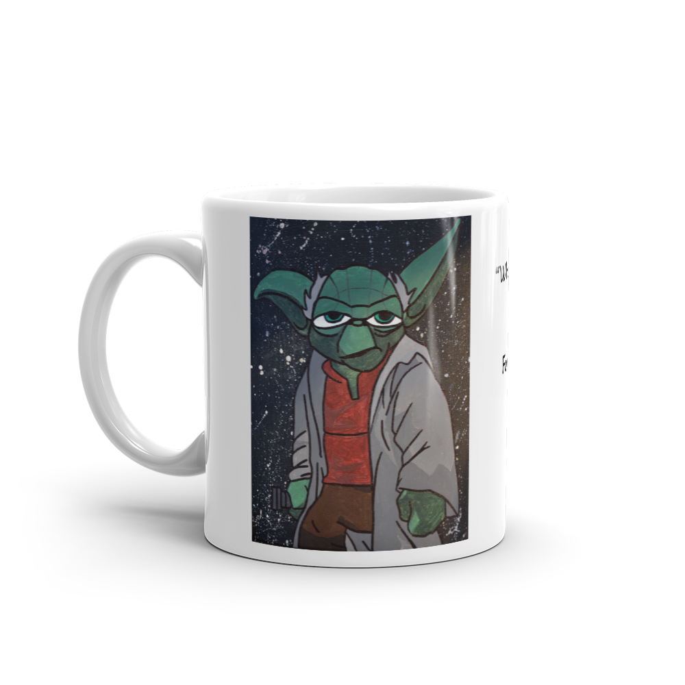 Star Wars Yoda Mug - The coffee is strong with this one